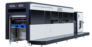 SZCL-850全自動高周波膠盒柔線壓痕模切機